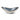 Tas i thelle / 24.8cm / Blu - Gold / Porcelan