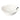 Tas i Vogel / 20x8.5cm / Bardhe / Porcelan