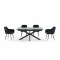 Tavoline qeramike me hapje 160-240-90x76cm