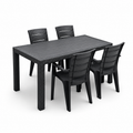 Set outdoor Ria 90x150 +  4 karrige Aila