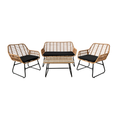 Set Outdoor Stary 1+1+2 + Tavoline Mesi