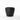 Vazo Dekorative L / 56*55.6*48.4cm / Coal Black
