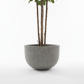 Vazo Dekorative L / 55*55*36.5cm / Misty Grey