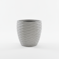 Vazo Dekorative M / 43*43*41cm / Cement Grey