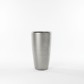 Vazo Dekorative L / 40*40*75.5cm / Brushed Steel