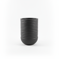 Vazo Dekorative / 28*28*37cm / Coal Black S/M/L