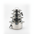 Tenxhere Set 4 cope / Diameter 16cm 18cm 20cm 24cm / Stainless Steel