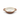 Pjate e thelle / 10.5cm / Bardhe - Gold / Porcelan / Rrethore