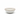 Tas i vogel / 10cm / Bardhe - Gold / Porcelan