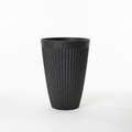 Vazo Dekorative M / 39*38.5*60cm / Charcoal Black