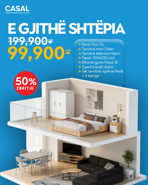 Paketa “E Gjithë Shtëpia – 1”