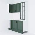 Kuzhine Zeleni 160cm/ modul kendor